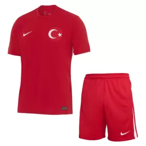 Kit De Football Turquie Enfant Extérieur Euro 2024 Kit De Football Turquie Enfant Extérieur Euro 2024