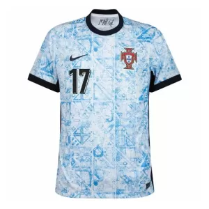 Maillot De Foot Portugal Rafael Leão 17 Extérieur Euro 2024
