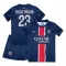 Kit De Football Paris Saint-Germain Kolo Muani 23 Enfant Domicile 24/25