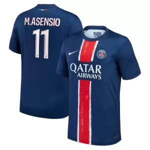 Maillot De Foot Paris Saint-Germain Marco Asensio 11 Domicile 24/25 Maillot De Foot Paris Saint-Germain Marco Asensio 11 Domicile 24/25