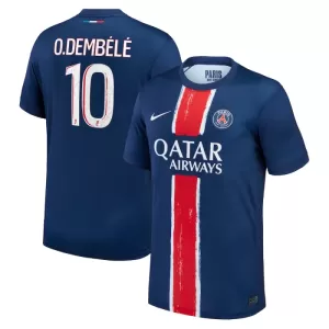 Maillot De Foot Paris Saint-Germain Ousmane Dembélé 10 Domicile 24/25 Maillot De Foot Paris Saint-Germain Ousmane Dembélé 10 Domicile 24/25