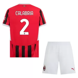 Kit De Football Milan AC Calabria 2 Enfant Domicile 24/25 Kit De Football Milan AC Calabria 2 Enfant Domicile 24/25