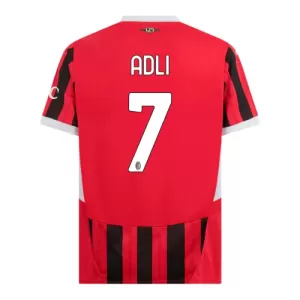Maillot De Foot Milan AC Adli 7 Domicile 24/25 Maillot De Foot Milan AC Adli 7 Domicile 24/25