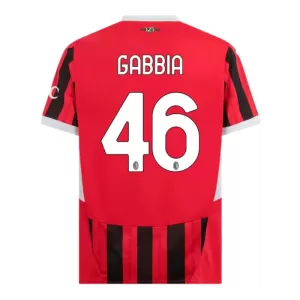 Maillot De Foot Milan AC Gabbia 46 Domicile 24/25 Maillot De Foot Milan AC Gabbia 46 Domicile 24/25