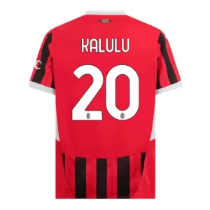 Maillot De Foot Milan AC Pierre Kalulu 20 Domicile 24/25 Maillot De Foot Milan AC Pierre Kalulu 20 Domicile 24/25