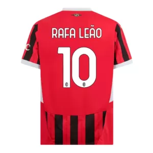 Maillot De Foot Milan AC Rafael Leão 10 Domicile 24/25 Maillot De Foot Milan AC Rafael Leão 10 Domicile 24/25
