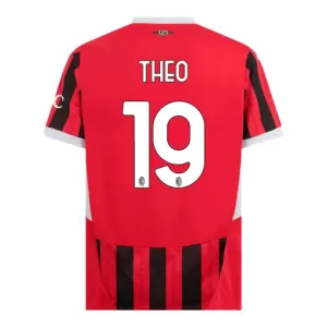 Maillot De Foot Milan AC Theo Hernandez 19 Domicile 24/25 Maillot De Foot Milan AC Theo Hernandez 19 Domicile 24/25