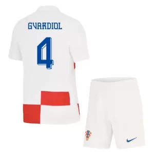 Kit De Football Croatie Josko Gvardiol 4 Enfant Domicile Euro 2024 Kit De Football Croatie Josko Gvardiol 4 Enfant Domicile Euro 2024