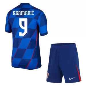 Kit De Football Croatie Kramaric 9 Enfant Extérieur Euro 2024 Kit De Football Croatie Kramaric 9 Enfant Extérieur Euro 2024