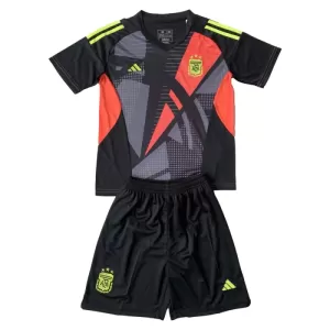 Kit De Football Gardien Argentine Enfant Domicile 2024 Noir Kit De Football Gardien Argentine Enfant Domicile 2024 Noir