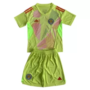 Kit De Football Gardien Écosse Enfant Euro 2024 Jaune Kit De Football Gardien Écosse Enfant Euro 2024 Jaune