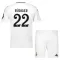 Kit De Football Real Madrid Antonio Rudiger 22 Enfant Domicile 24/25