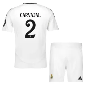 Kit De Football Real Madrid Carvajal 2 Enfant Domicile 24/25 Kit De Football Real Madrid Carvajal 2 Enfant Domicile 24/25