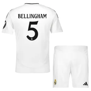Kit De Football Real Madrid Jude Bellingham 5 Enfant Domicile 24/25 Kit De Football Real Madrid Jude Bellingham 5 Enfant Domicile 24/25