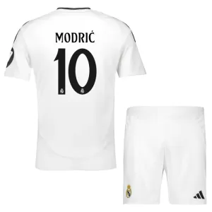 Kit De Football Real Madrid Luka Modric 10 Enfant Domicile 24/25 Kit De Football Real Madrid Luka Modric 10 Enfant Domicile 24/25