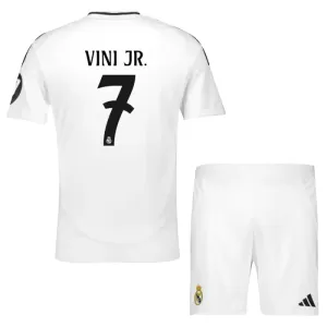 Kit De Football Real Madrid Vinicius Junior 7 Enfant Domicile 24/25 Kit De Football Real Madrid Vinicius Junior 7 Enfant Domicile 24/25