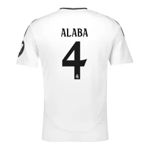 Maillot De Foot Real Madrid David Alaba 4 Domicile 24/25 Maillot De Foot Real Madrid David Alaba 4 Domicile 24/25