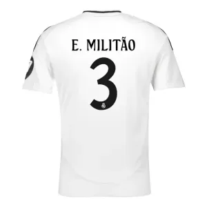Maillot De Foot Real Madrid Éder Militão 3 Domicile 24/25 Maillot De Foot Real Madrid Éder Militão 3 Domicile 24/25