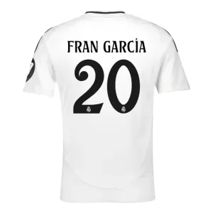 Maillot De Foot Real Madrid Fran Garcia 20 Domicile 24/25 Maillot De Foot Real Madrid Fran Garcia 20 Domicile 24/25