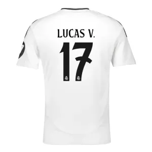 Maillot De Foot Real Madrid Lucas V. 17 Domicile 24/25 Maillot De Foot Real Madrid Lucas V. 17 Domicile 24/25