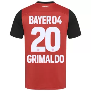 Maillot De Foot Bayer 04 Leverkusen Alejandro Grimaldo 20 Domicile 24/25