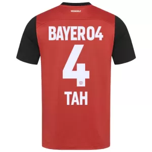 Maillot De Foot Bayer 04 Leverkusen Jonathan Tah 4 Domicile 24/25