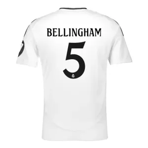 Maillot De Foot Real Madrid Jude Bellingham 5 Domicile 24/25 Maillot De Foot Real Madrid Jude Bellingham 5 Domicile 24/25