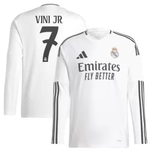 Maillot De Foot Real Madrid Vinicius Junior 7 Domicile 24/25 Manches Longues Maillot De Foot Real Madrid Vinicius Junior 7 Domicile 24/25 Manches Longues