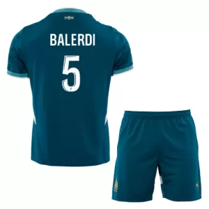 Kit De Football Olympique de Marseille Balerdi 5 Enfant Extérieur 24/25 Kit De Football Olympique de Marseille Balerdi 5 Enfant Extérieur 24/25