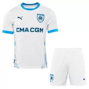 Kit De Football Olympique de Marseille Enfant Domicile 24/25 Kit De Football Olympique de Marseille Enfant Domicile 24/25