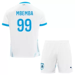 Kit De Football Olympique de Marseille Mbemba 99 Enfant Domicile 24/25 Kit De Football Olympique de Marseille Mbemba 99 Enfant Domicile 24/25