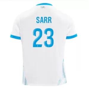 Maillot De Foot Olympique de Marseille Sarr 23 Domicile 24/25 Maillot De Foot Olympique de Marseille Sarr 23 Domicile 24/25
