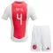 Kit De Football Ajax Amsterdam Jorrel Hato 4 Enfant Domicile 24/25