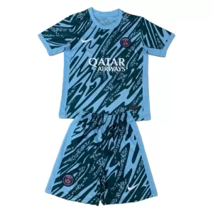 Kit De Football Gardien Paris Saint-Germain Enfant 24/25 Bleu Kit De Football Gardien Paris Saint-Germain Enfant 24/25 Bleu