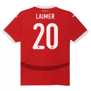 Maillot De Foot Autriche Konrad Laimer 20 Domicile Euro 2024 Maillot De Foot Autriche Konrad Laimer 20 Domicile Euro 2024