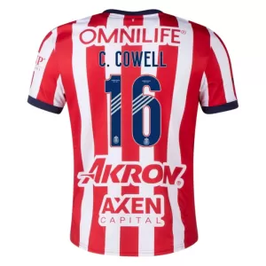 Maillot De Foot CD Guadalajara C. Cowell 16 Domicile 24/25 Maillot De Foot CD Guadalajara C. Cowell 16 Domicile 24/25