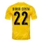 Maillot De Foot Gardien Portugal Diogo Costa 22 Euro 2024 Jaune