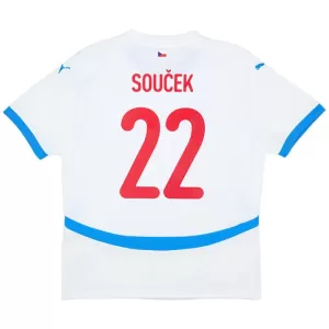 Maillot De Foot République tchèque Soucek 22 Extérieur Euro 2024 Maillot De Foot République tchèque Soucek 22 Extérieur Euro 2024