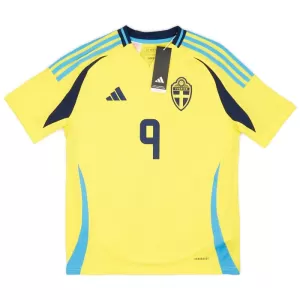 Maillot De Foot Suède Isak 9 Domicile 2024