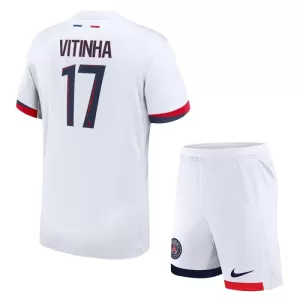 Kit De Football Paris Saint-Germain Vitinha 17 Enfant Extérieur 24/25 Kit De Football Paris Saint-Germain Vitinha 17 Enfant Extérieur 24/25
