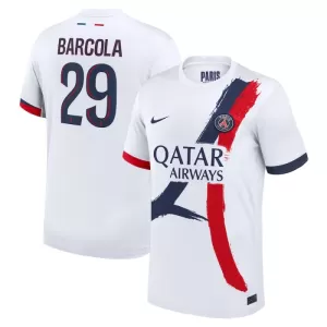 Maillot De Foot Paris Saint-Germain Bradley Barcola 29 Extérieur 24/25 Maillot De Foot Paris Saint-Germain Bradley Barcola 29 Extérieur 24/25