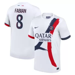 Maillot De Foot Paris Saint-Germain Fabian Ruiz 8 Extérieur 24/25 Maillot De Foot Paris Saint-Germain Fabian Ruiz 8 Extérieur 24/25