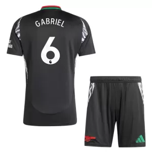 Kit De Football Arsenal Gabriel 6 Enfant Extérieur 24/25 Kit De Football Arsenal Gabriel 6 Enfant Extérieur 24/25