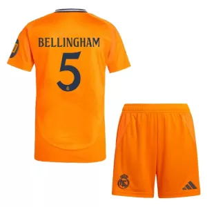 Kit De Football Real Madrid Jude Bellingham 5 Enfant Extérieur 24/25 Kit De Football Real Madrid Jude Bellingham 5 Enfant Extérieur 24/25