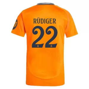 Maillot De Foot Real Madrid Antonio Rudiger 22 Extérieur 24/25 Maillot De Foot Real Madrid Antonio Rudiger 22 Extérieur 24/25
