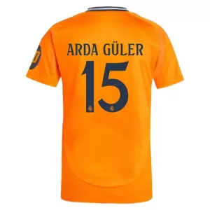 Maillot De Foot Real Madrid Arda Guler 15 Extérieur 24/25 Maillot De Foot Real Madrid Arda Guler 15 Extérieur 24/25