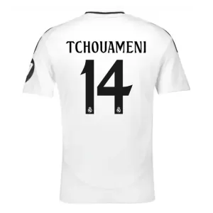 Maillot De Foot Real Madrid Aurélien Tchouaméni 14 Domicile 24/25 Maillot De Foot Real Madrid Aurélien Tchouaméni 14 Domicile 24/25