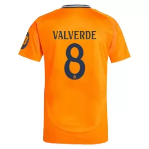 Maillot De Foot Real Madrid Federico Valverde 8 Extérieur 24/25 Maillot De Foot Real Madrid Federico Valverde 8 Extérieur 24/25