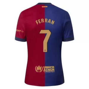Maillot De Foot FC Barcelone Ferran Torres 7 Domicile 24/25 Maillot De Foot FC Barcelone Ferran Torres 7 Domicile 24/25