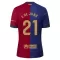 Maillot De Foot FC Barcelone Frenkie de Jong 21 Domicile 24/25